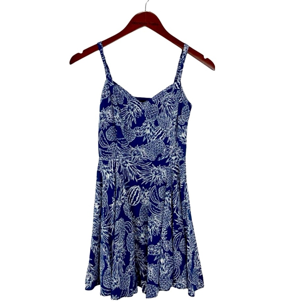 Aritzia Talula Lipinski Dress - Blue Pineapple
